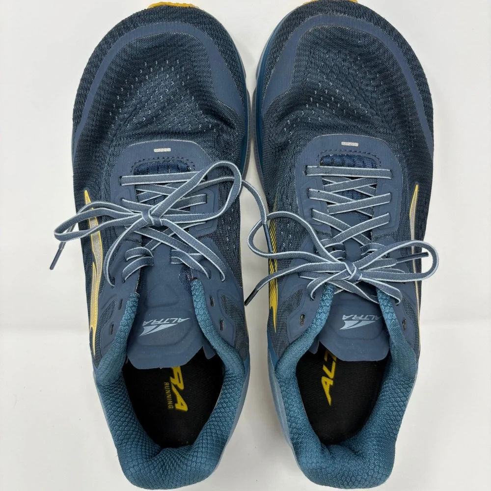 Altra Torin 5 Men's Size 11 Blue Yellow Running Shoes (AL0A547F408)